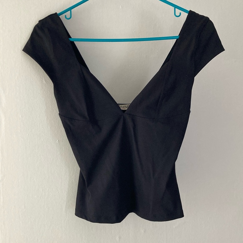 Free People Intimately Black Top